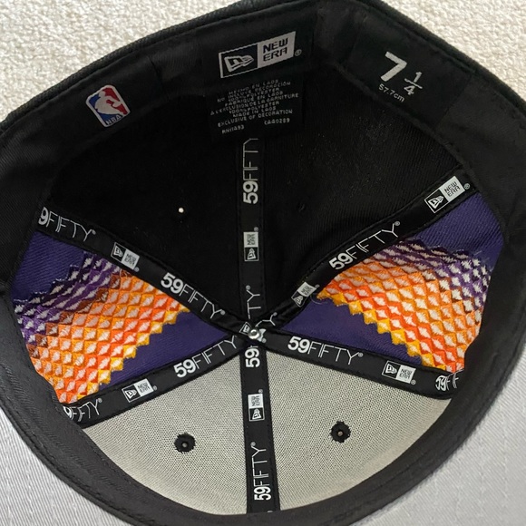 Phoenix suns the valley city edition size 7 1/4 new era fitted hat - Picture 4 of 4